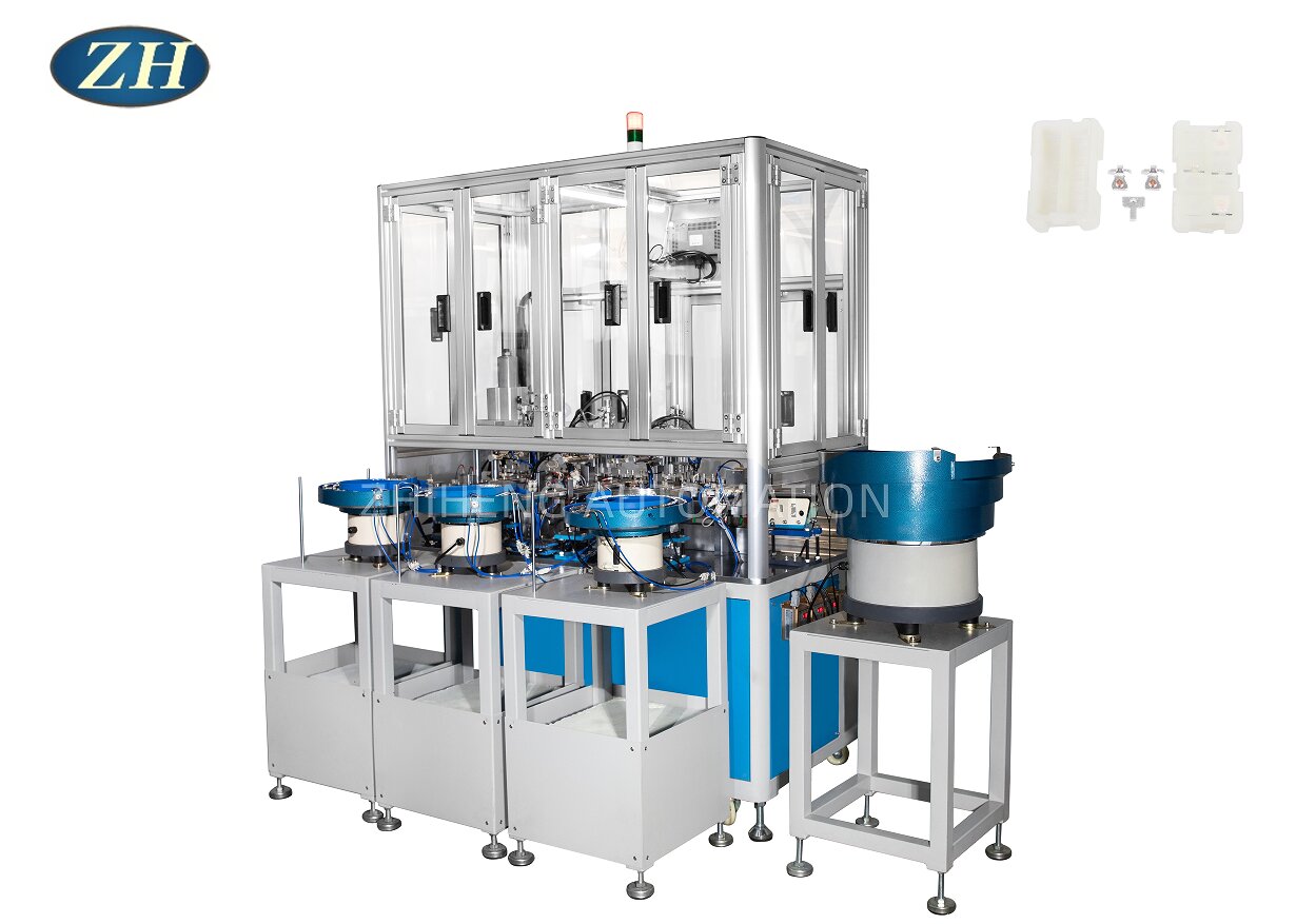 ອັດຕະໂນມັດ Insert Assembly Machine ການຕິດຕາມເວລາທີ່ແທ້ຈິງ